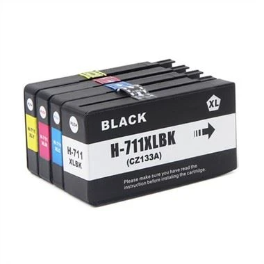 Za HP 711 združljivo kartušo s črnilom Dye Ink with Chip