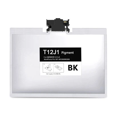 T12J vrečka s črnilom s čipom za tiskalnik Epson WorkForce Pro WF-M5899 WF-M5399